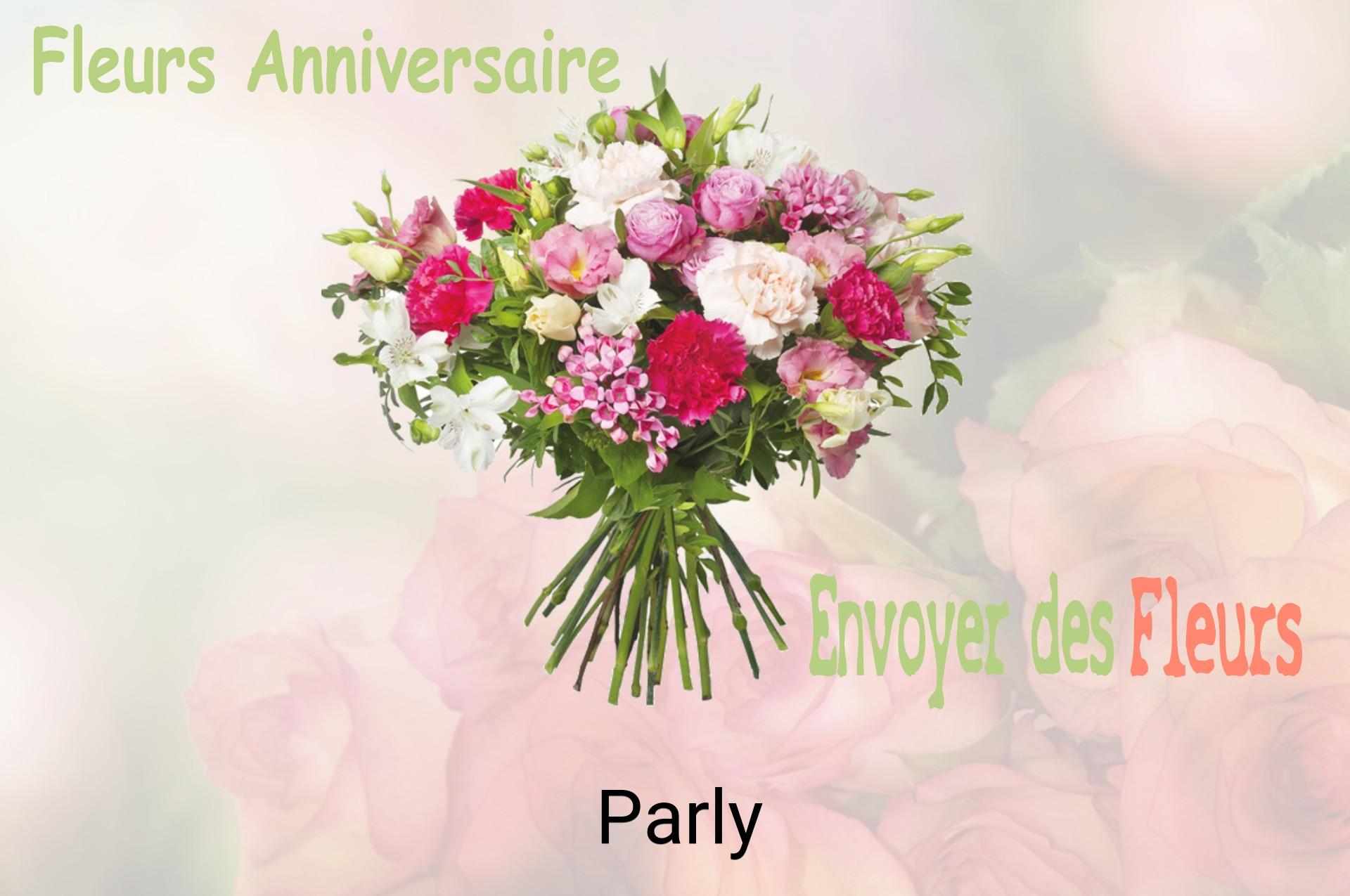 Bouquet de fleurs d’anniversaire livré à Parly